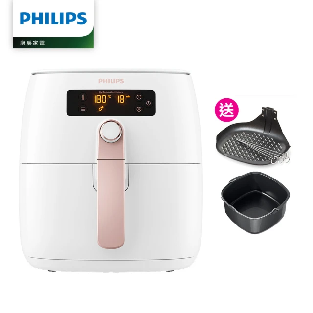 【2025精選】7款氣炸鍋推薦-氣炸鍋怎麼挑?致癌? 5 Philips 飛利浦 旗艦雙海星氣炸鍋4.5L