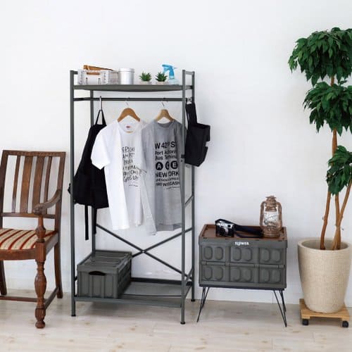 【工業風房間 DIY】掌握工業風擺設關鍵,打造獨特風格! 18 日本SLOWER 工業風組立式衣架