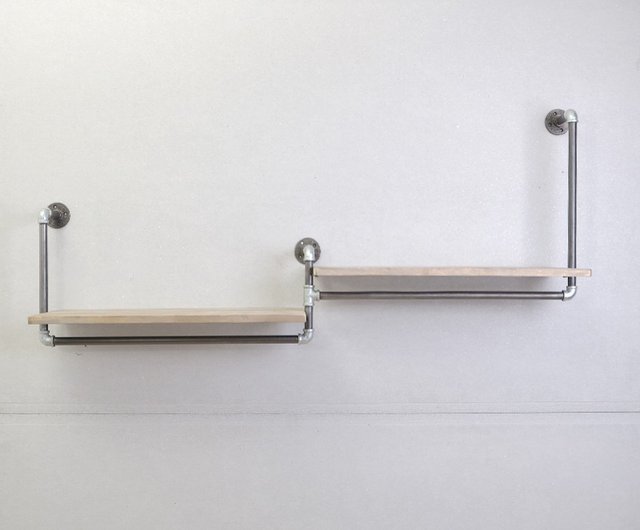 【工業風房間 DIY】掌握工業風擺設關鍵,打造獨特風格! 21 銳龍工藝設計 工業風多功能水管層架